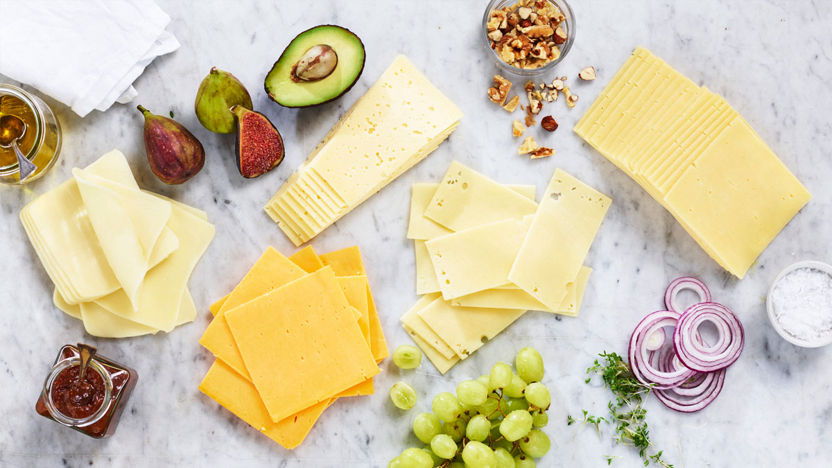 Flera olika ostar
