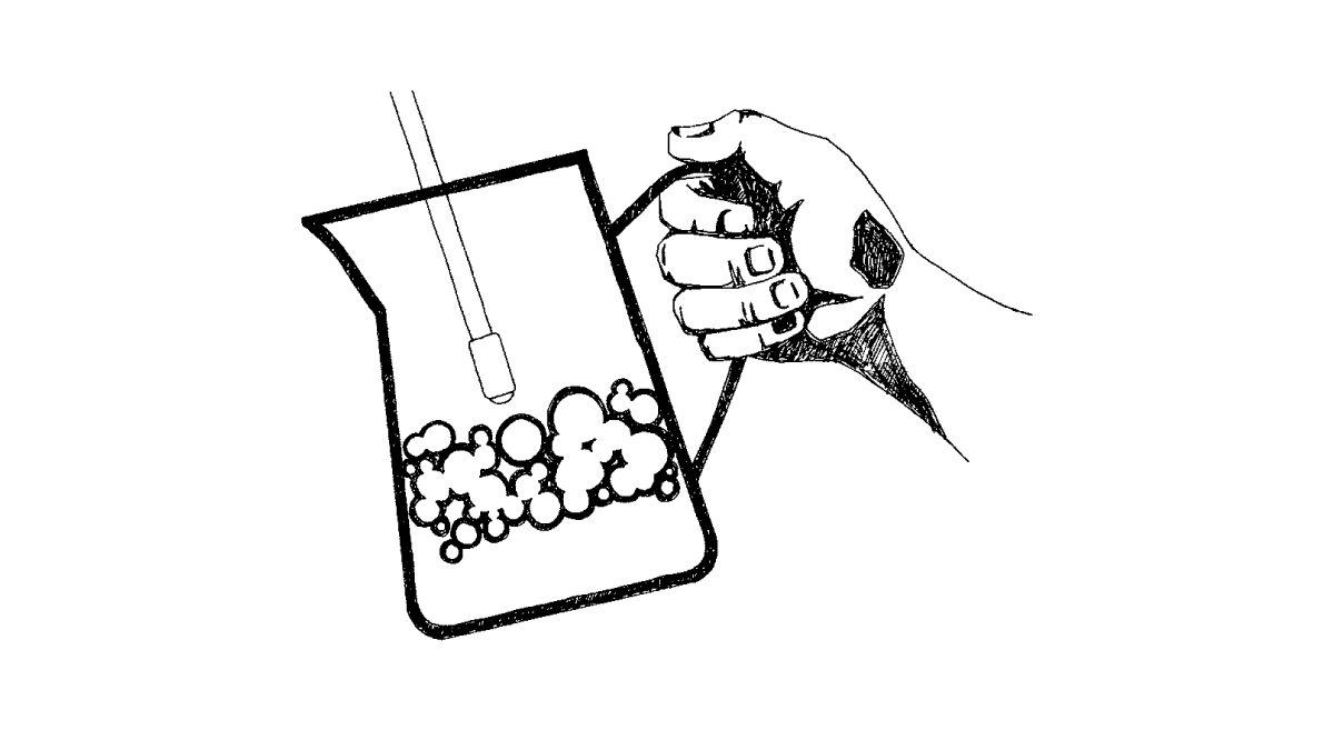 Skumma mjölk, steg 3