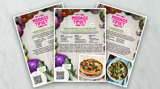 Middagstipset Vegetariskt
