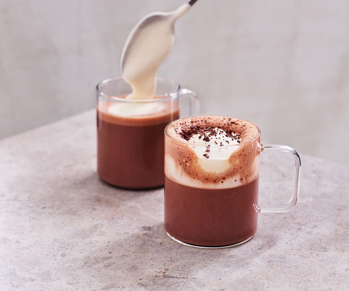 Hot early grey chokladshake