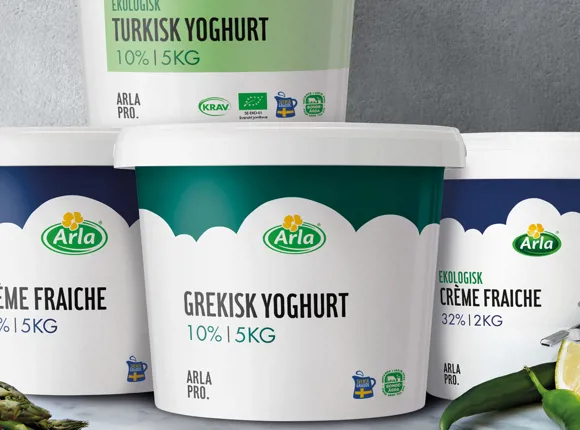 Arla Pro produkter i hink