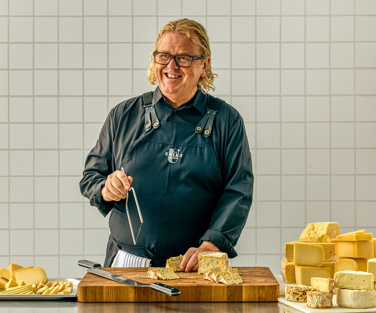 Thomas Karlsson, fromager på Arla Unika