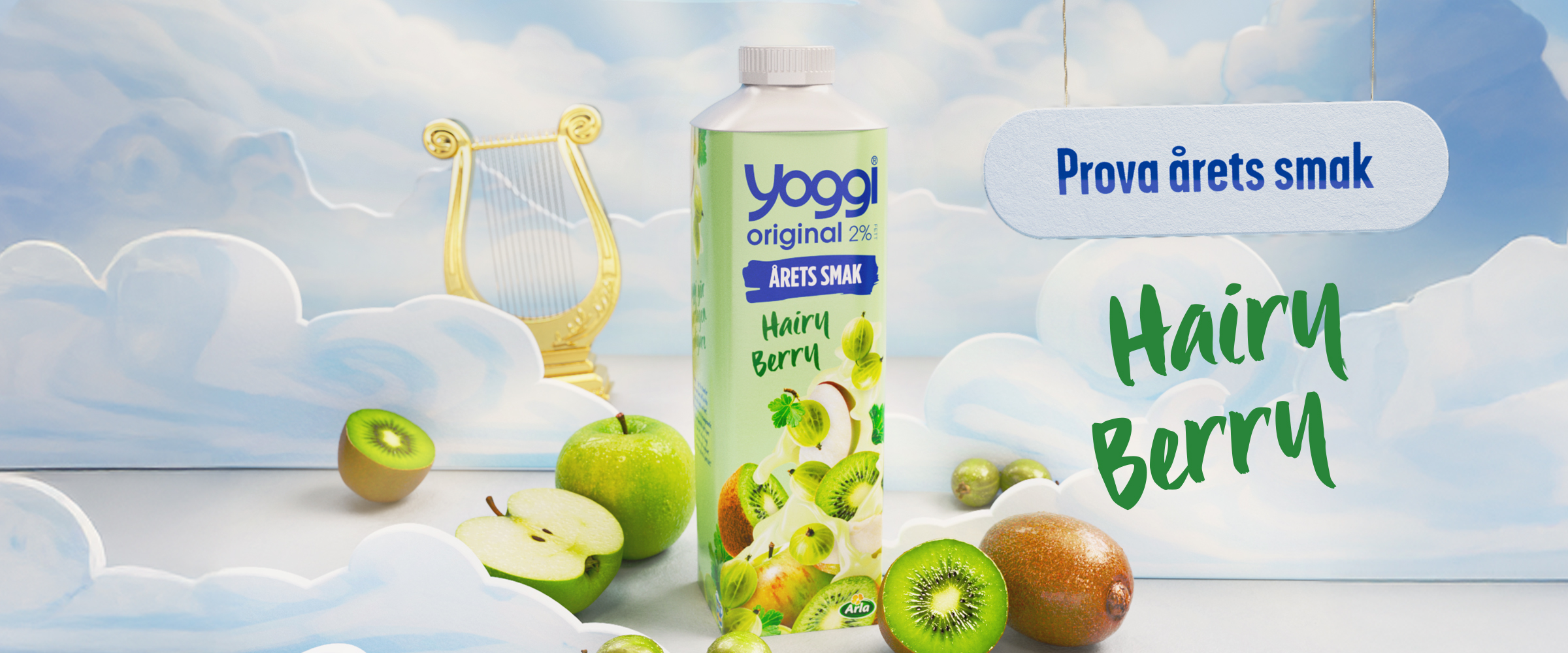 Yoggi släpper årets smak 2025: Hairy Berry