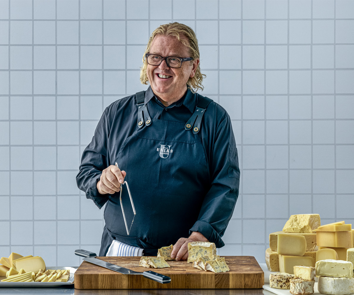 Thomas Karlsson, fromager på Arla Unika