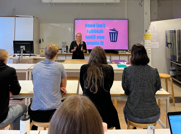 Studenter i klassrum