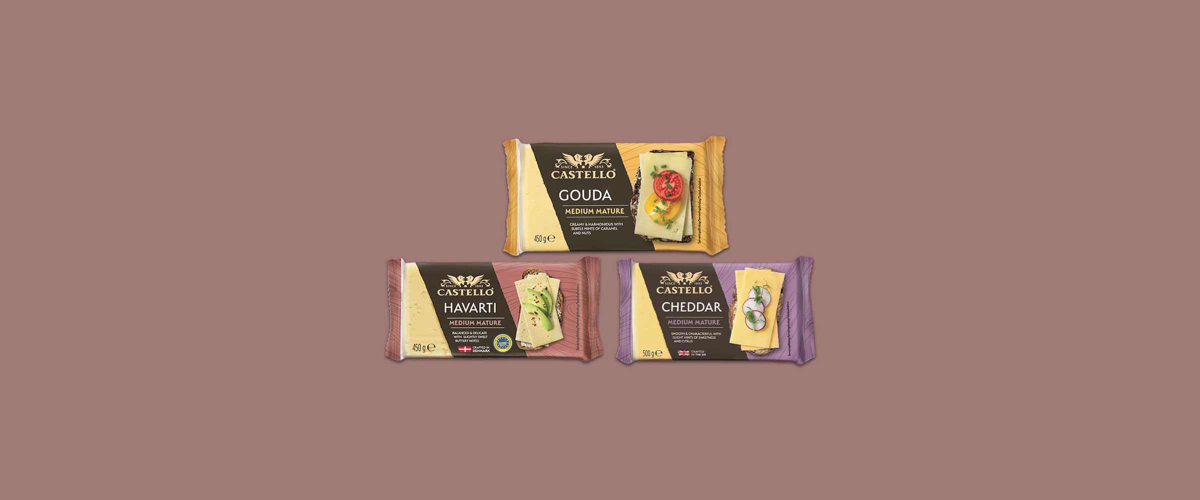 Mer smak i vardagen: Castello® lanserar hårdost