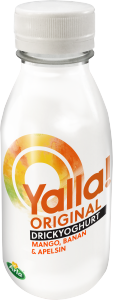 Yoggi® Yalla Drickyoghurt mango banan apel