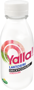 Yoggi® Yalla laktosf drickyoghurt jordgubb