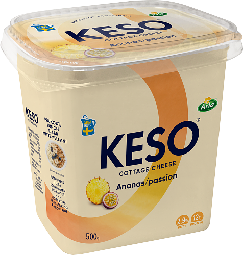 KESO® Cottage cheese ananas passion 2,9%