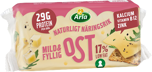 Arla® Mild & Fyllig ost 17%