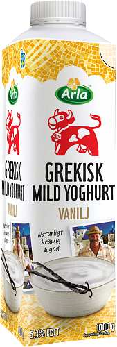 Arla Ko® Mild grekisk yoghurt vanilj 5,3%