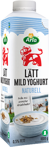 Arla Ko® Mild lättyoghurt naturell 0,5%