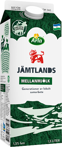Arla Ko® Jämtlandsmellanmjölk 1,5%