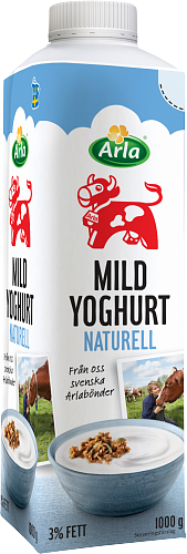 Arla Ko® Mild yoghurt naturell 3%