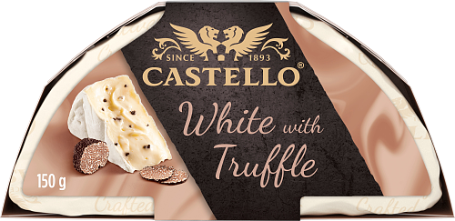 Castello® White tryffel vitmögelost