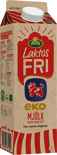 Arla Ko® Laktosf eko standardmjölkdryck 3,0%