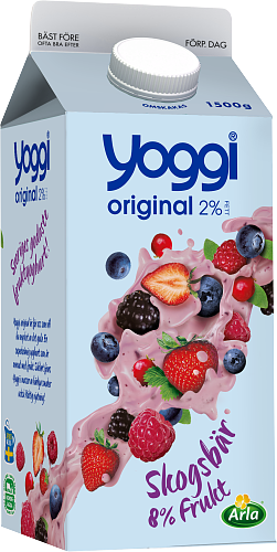 Yoggi® Original yoghurt skogsbär