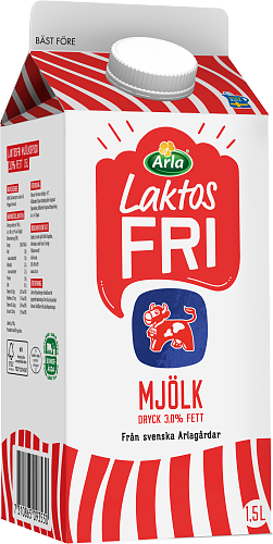 Arla Ko® Laktosfri standardmjölkdryck 3,0%