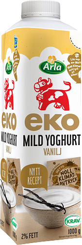 Arla Ko® Ekologisk Ekologisk mild yoghurt vanilj 2%