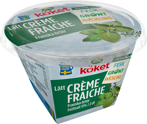 Arla Köket® Lätt crème fraich franska örter 11%