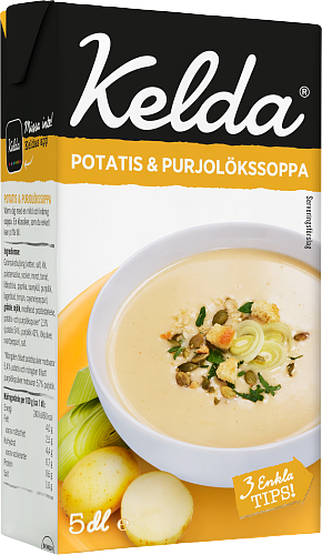 Kelda® Potatis & purjolökssoppa
