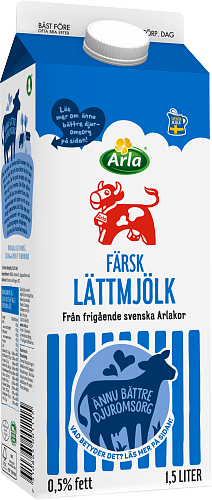 Arla Ko® Färsk lättmjölk 0,5%