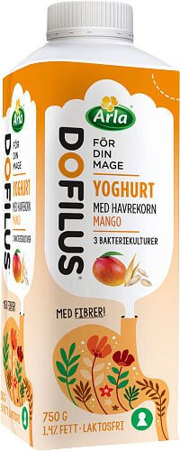 Arla® Dofilus yoghurt mango&havre