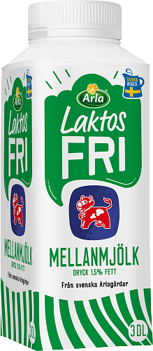 Arla Ko® Laktosfri mellanmjölkdry 1,5% port