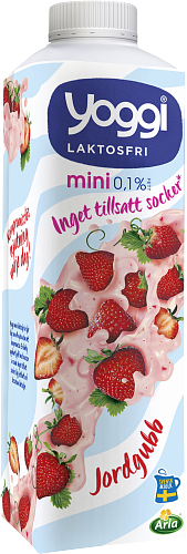 Yoggi® Mini laktosfri yoghurt jordgubb