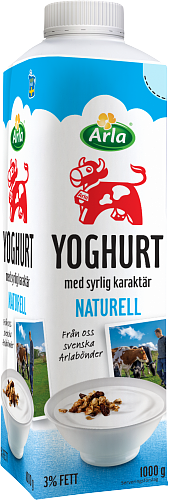 Arla Ko® Yoghurt naturell 3%