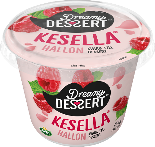 Dreamy Dessert Kesella® dessertkvarg hallon 5%