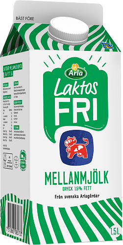 Arla Ko® Laktosfri mellanmjölkdryck 1,5%