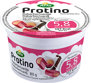 Arla® Protino rabarber & vanilj portion