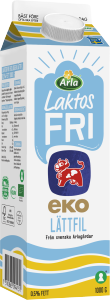 Arla Ko® Ekologisk Laktosfri ekologisk lättfil 0,5%