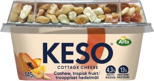 KESO® Cottage cheese cashew tropisk frukt