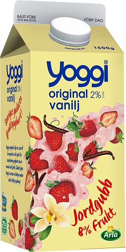 Yoggi® Original yoghurt jordgubb & vanilj