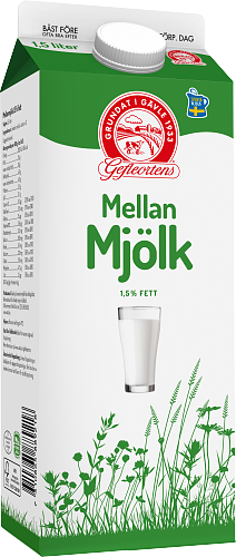 Gefleortens® Mellanmjölk 1,5%