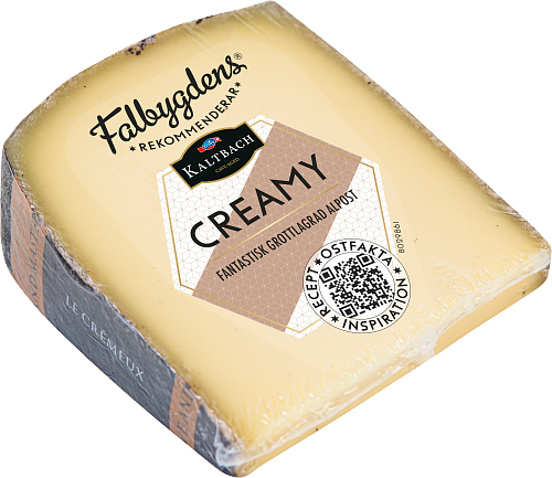 Falbygdens® Rekommenderar Kaltbach Creamy & Tasty hårdost