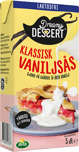 Dreamy Dessert Laktosfri klassisk vaniljsås