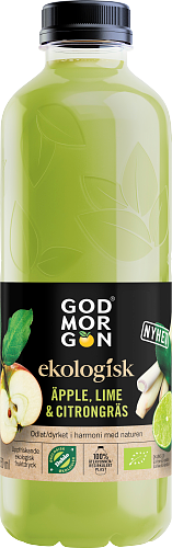 God Morgon® Ekologisk Äpple, Lime & Citrongräs
