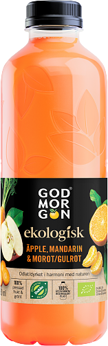 God Morgon® Eko Äpple, Mandarin & Morot