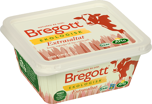 Bregott® Eko Extrasaltat smör & rapsolja