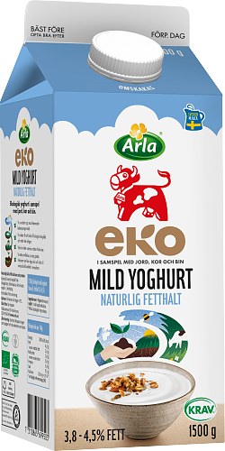 Arla Ko® Eko mild yoghurt naturell 3,8-4,5%