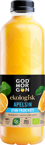 God Morgon® Eko Apelsin utan fruktkött