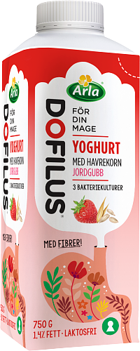 Arla® Dofilus yoghurt jordgubb&havre
