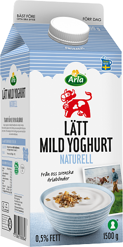 Mild yoghurt lätt naturell 0.5%