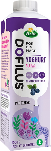 Dofilus yoghurt blåbär