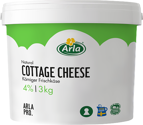 Cottage Cheese Naturell 4% hink