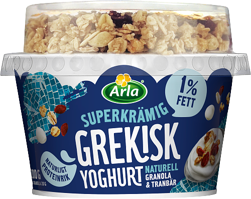 Grekisk yoghurt med granola