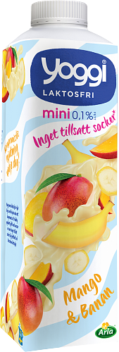 Mini laktosfri yoghurt mango banan